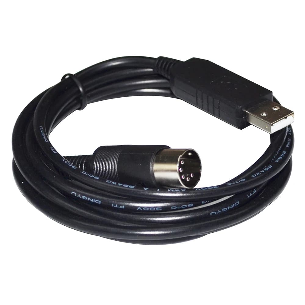 FTDI FT232RL USB TO DIN 5PIN MALE ADAPTER RS232 SERIAL COMMUNICATION CABLE FOR HUAZHI HZF/PTF/DTF/HZT/PTT/DTT SERIES SCALE TO PC