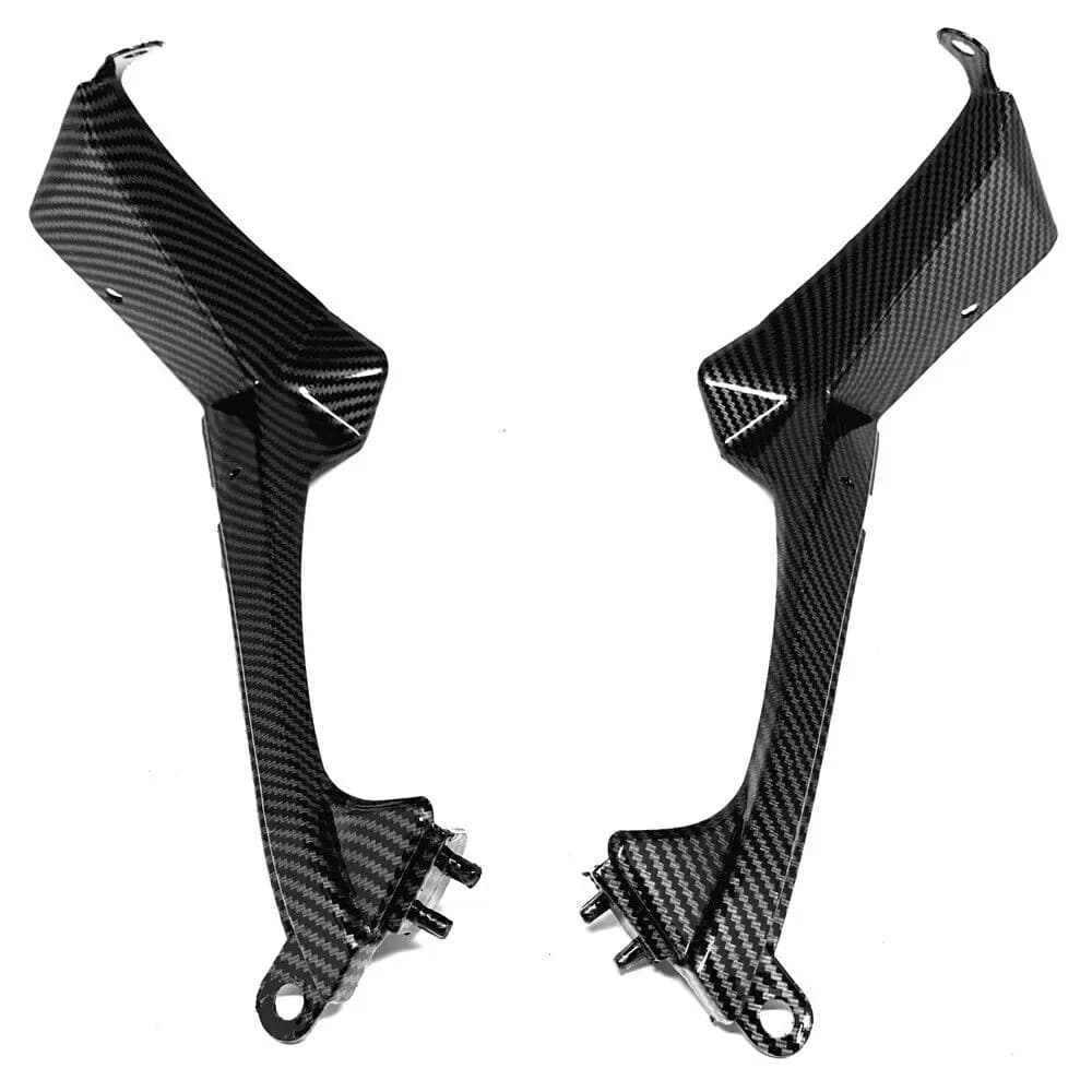 For KAWASAKI ZX6R ZX-6R 2009-2012 Front Side Headlight Fairing Hydro Dipped Carbon Fiber Finish Modified Cowling Panel