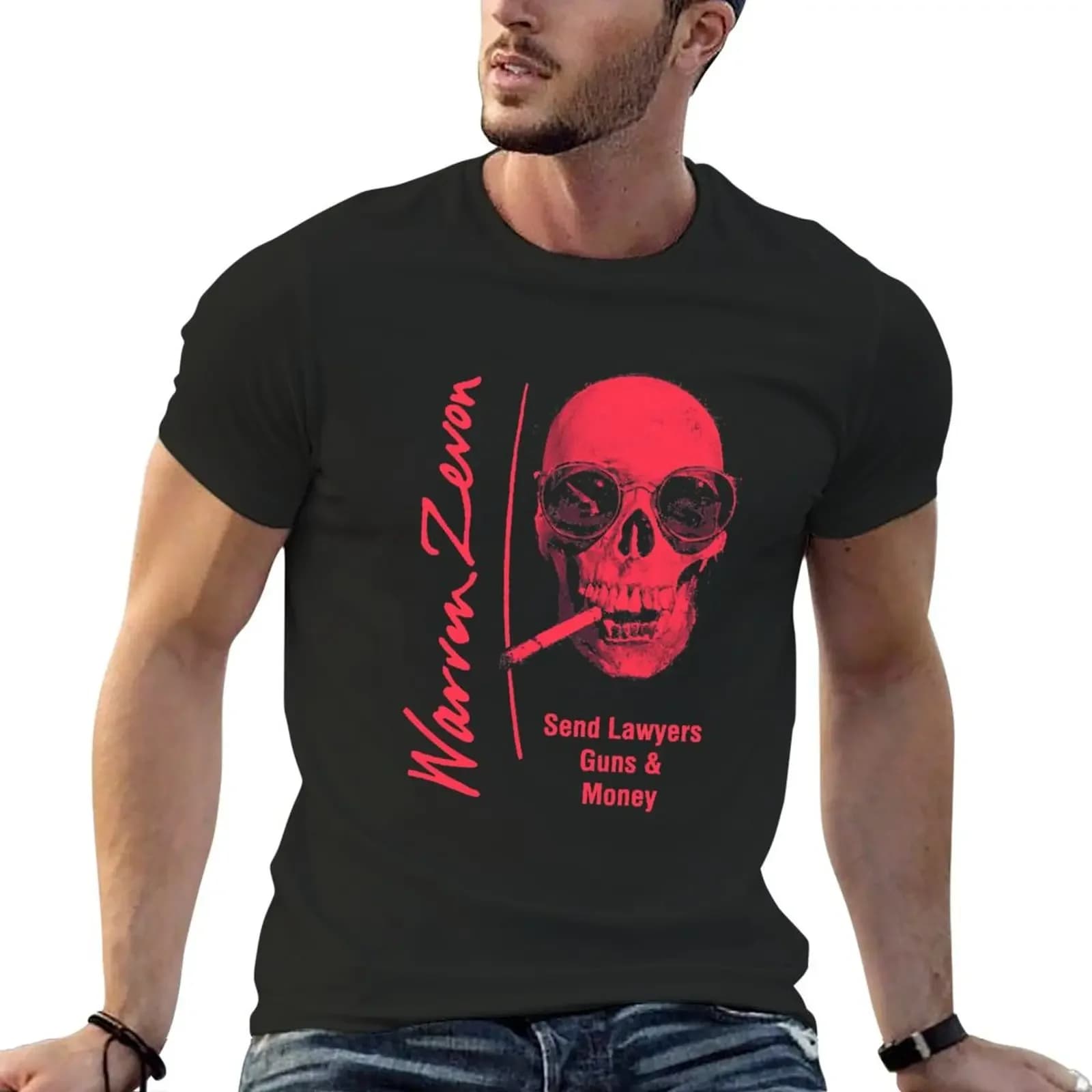 New Warren Zevon - Send Lawyers, Guns and Money Essential T-Shirt graphic t shirt cute clothes Tee shirt mens t shirts pack