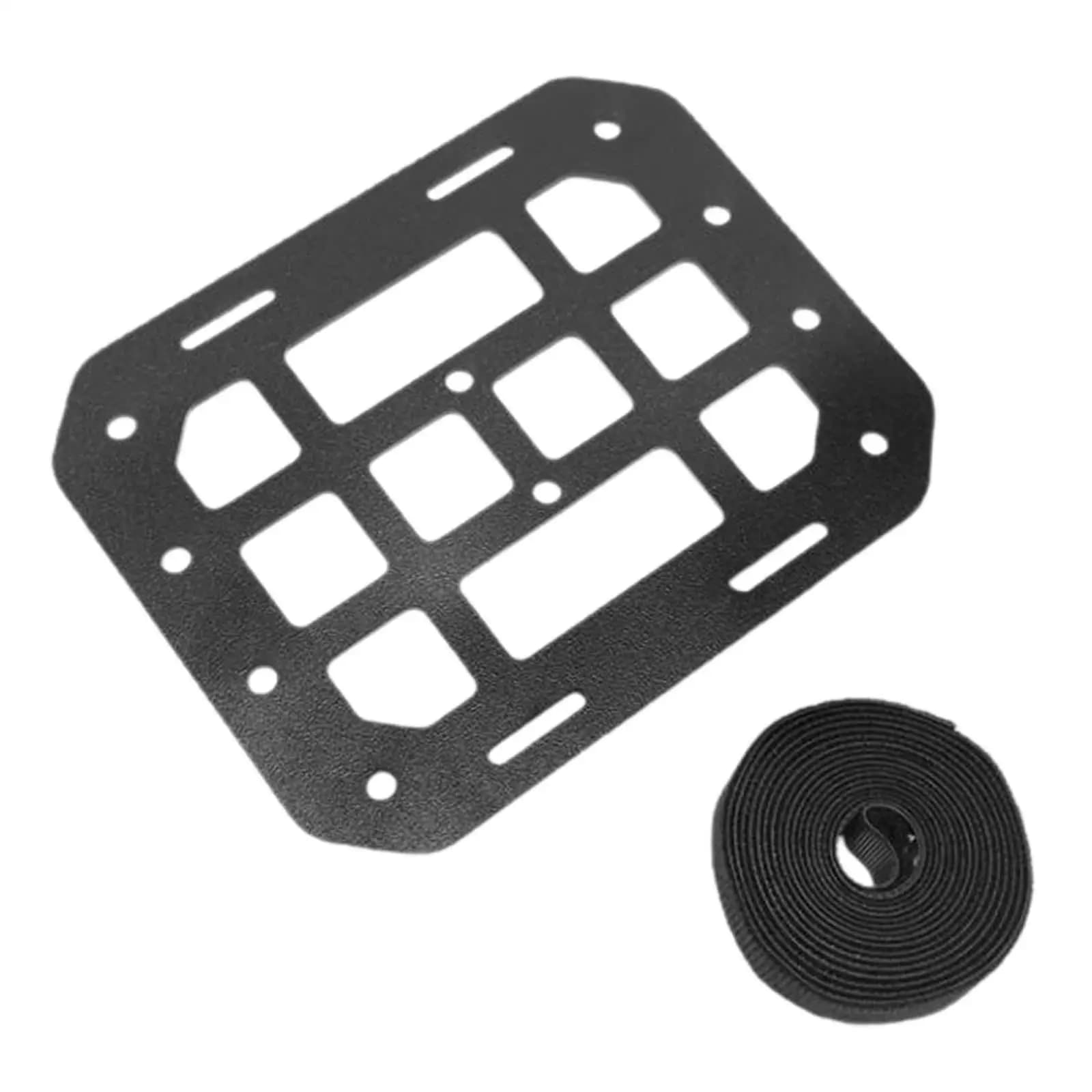 Vehicle Rigid Molle Panel for Car Headrest Pouch Rack Parts Headrest Organizer Seat Back Organizer Practical for Car