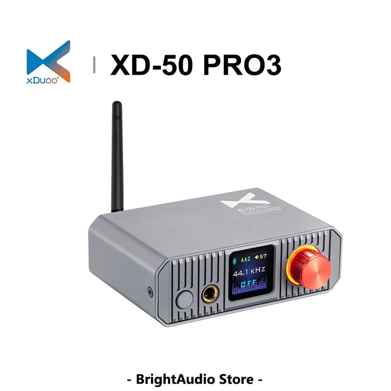 XDUOO XQ-50 PRO3 Bluetooth Audio Converter Receiver AMP Headphone Amplifier USB DAC BT5.1 EQ Adjustment LDAC Aptx XQ50 PRO3