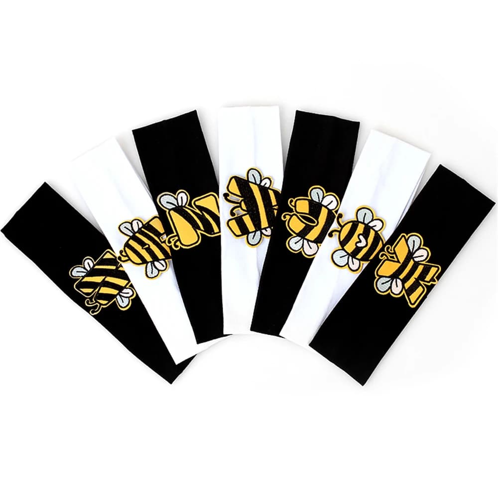 Newborn Boy Cartoon Letter Hairbands Cute Children Kids Bangs Headband Elastic Headwear Fashion Hair Accessories For Girls