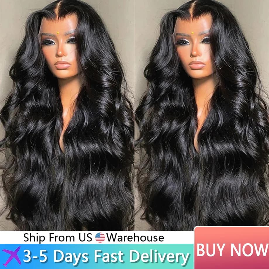 46 44 Inch Body Wave Lace Front Human Hair Wigs For Women 13x4 Hd Brazilian Hair Wigs 360 Full Lace Wig Human Hair Pre Plucked