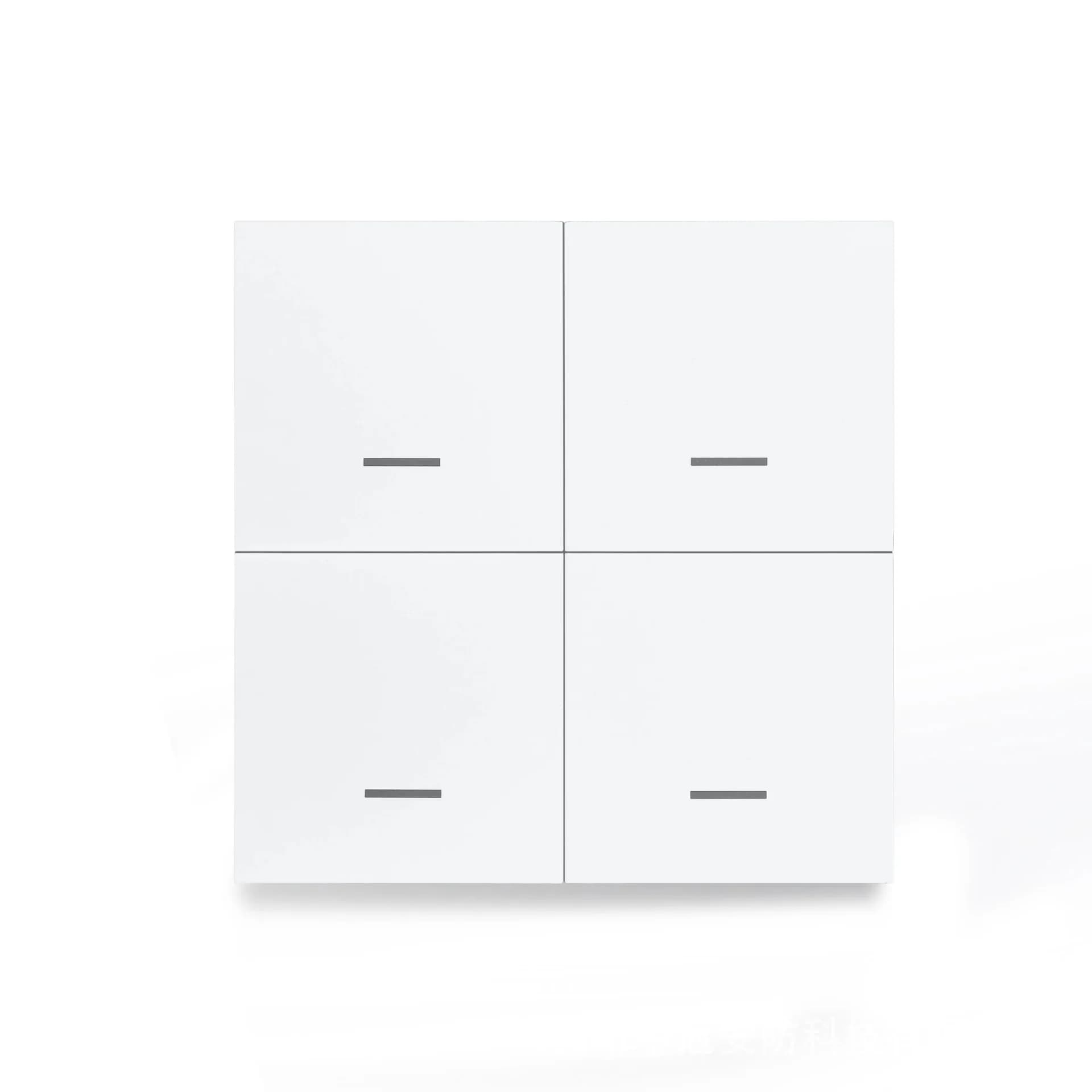 Tuya Smart ZigBee Switch 4 Gang Scenario 12 Scene Switch Push Button Controller Support DeCONZ Zigbee2mqtt Home Assistant