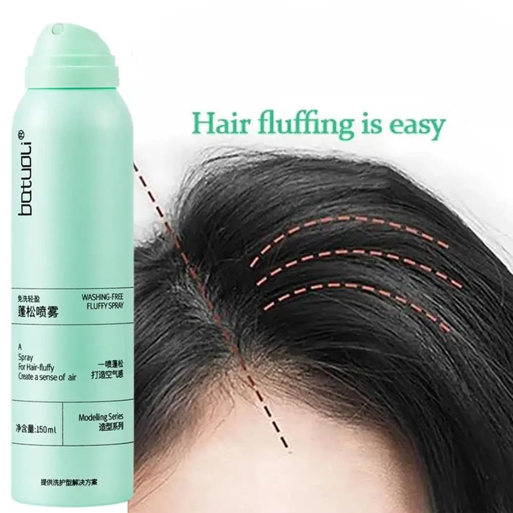 150ml No Wash Shampoo Free Air And Fluffy Spray Hair Refreshing Hair Hair Dry Fluffy Spray Volumizing Control Shampoo Oil S S4S7