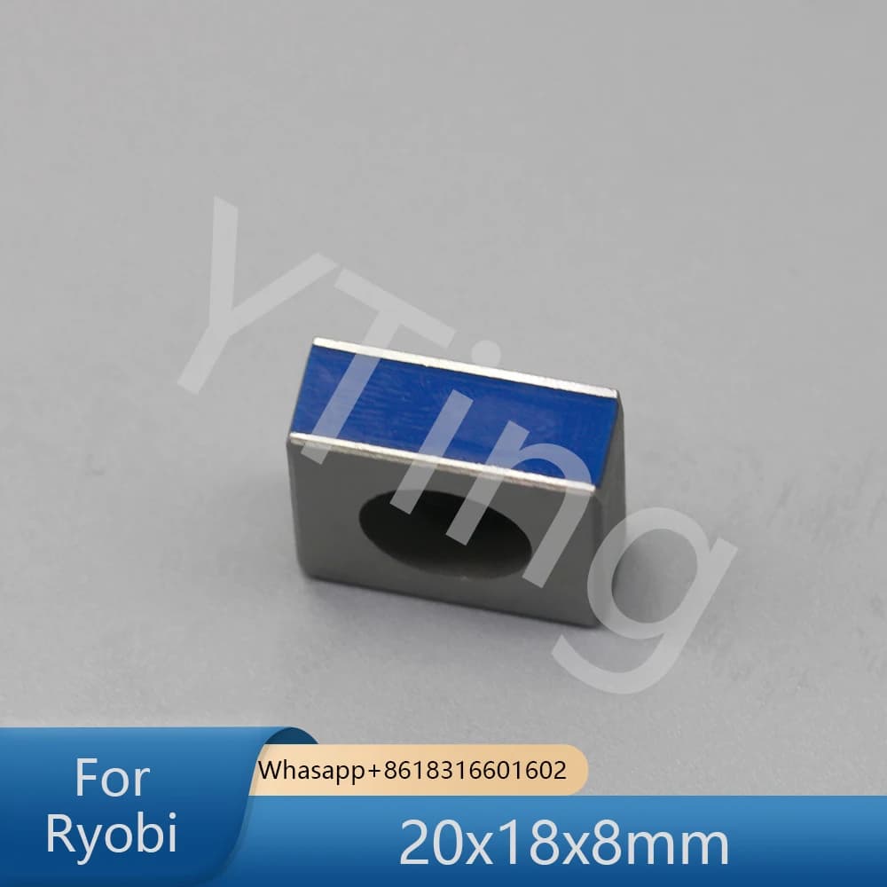 10PCS Ryobi 920 750 680 Gripper Pad With Rubber Ryobi Offset Printing Machine Parts 20x18x8mm