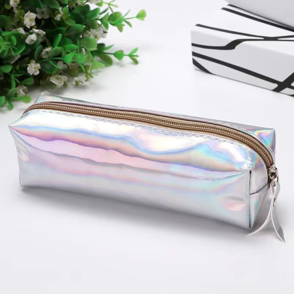 PVC Transparent Pencil Case Kawaii Waterproof Pencil Bags for Students Stationery School Supplies Portable Pen Pencil Pouch Bag