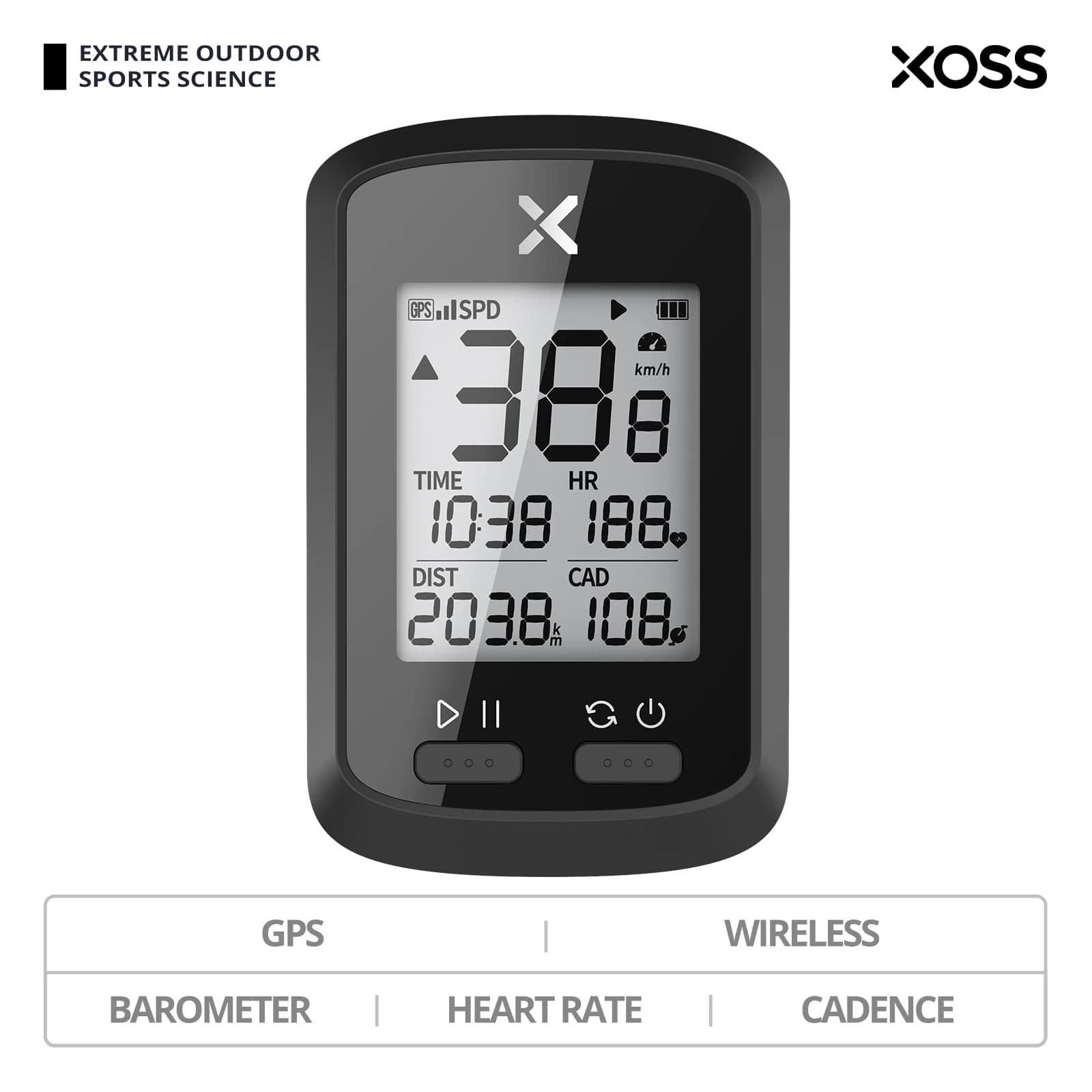 XOSS G/G Plus GPS Bike Computer Wireless Waterproof Cycling Speedometer ANT+ Bicycle Computer Road Bike MTB Bike Accessories