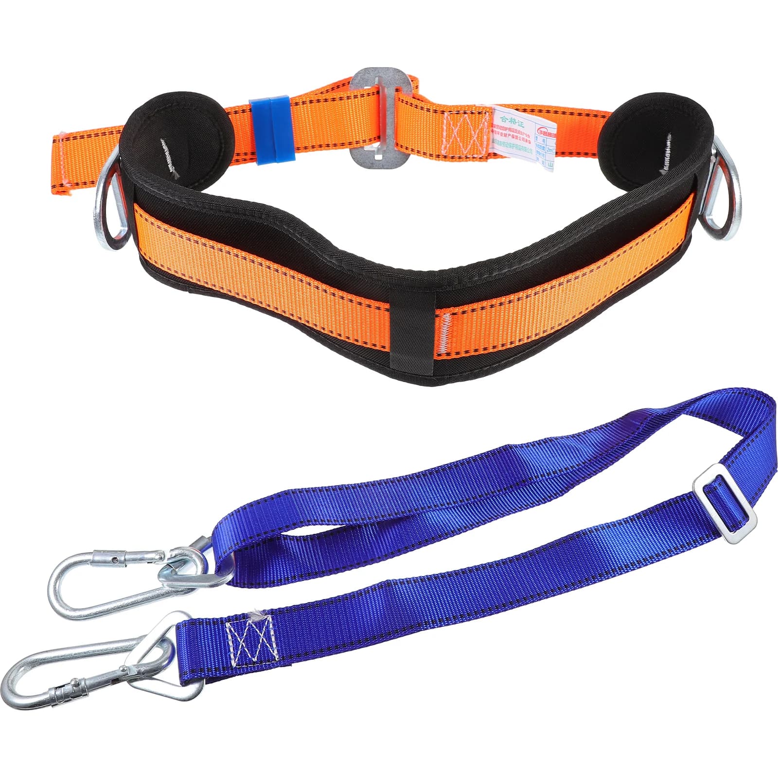 High Strength Polyester Suspenders Safety Belt Anti Falling Electrician Outdoor Harness Wear Resistant Load Bearing Sturdy