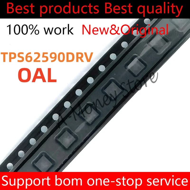 (10pcs)TPS62590DRV 62590 OAL 0AL QFN