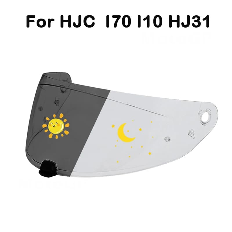 Photochromic Shield Visor Lenses for  HJC I70 I10 HJ-31 Visor Full Face Viseira Capacete Racing Helmet Parts
