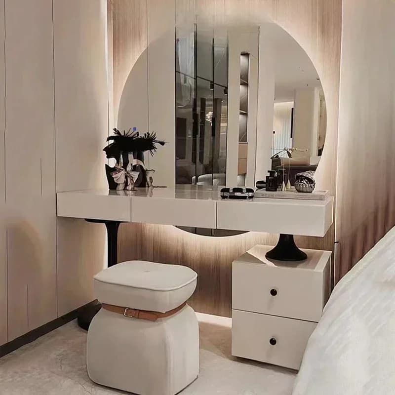 Bedroom Luxury Furniture Room Makeup Vanity Desk Table Modern Girls Minimalist Dressing Home Items Woman Tocadores Hotel Salon