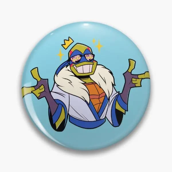 Swag Leonardo  Soft Button Pin Badge Lapel Pin Metal Collar Creative Jewelry Decor Hat Brooch Fashion Gift Funny Lover Women