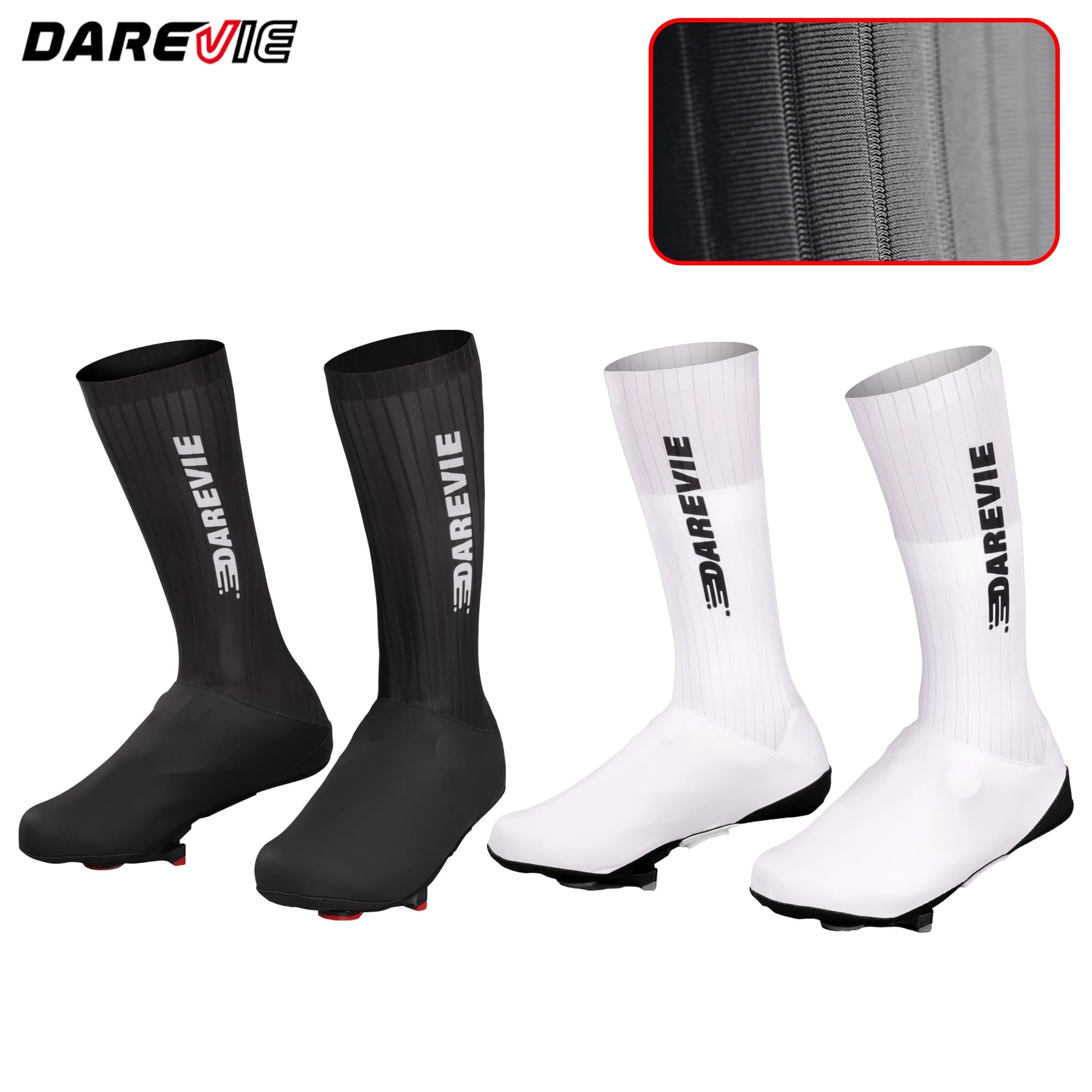 DAREVIE AERO Cycling Shoes Cover Anti-Slip Waterproof Aero Overshoes Cycling Windproof Aero Bike Shoes Cover Bicycle Accessories