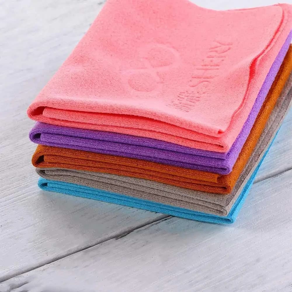 5Pcs Soft Suede Glasses Cleaner Eyeglasses Microfiber Clean Cloth for Lens Phone Screen Cleaning Wipes Tools