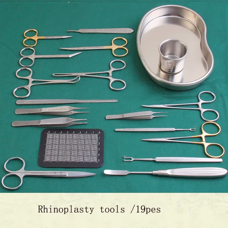 Medical plastic surgery instrument set Instrument set nose comprehensive eye comprehensive kit cosmetic surgery