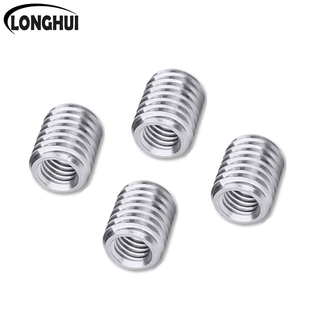 M4 M6 M8 M10 M12 M14 Inner and Outer Screw  Wire Opening Conversion Screw M10 * 1 Outer Teeth for 1W3W5W DIY Screw Adapter