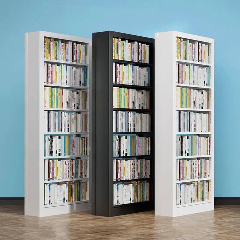 Collect Bookcases White Display Minimalist Rack Floor Modern Bookshelf Shelving Organizer Muebles Para El Hogar Room Furniture