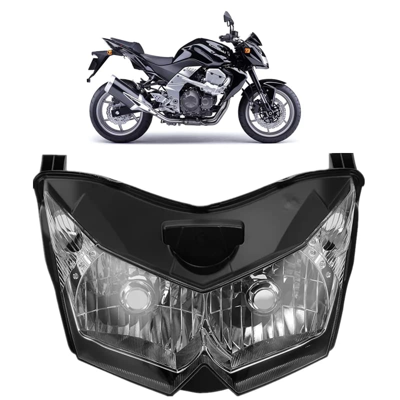 Clear Headlight Assembly For Kawasaki Z750 ZR750L 2007-2010 2008 2009 Motorcycle
