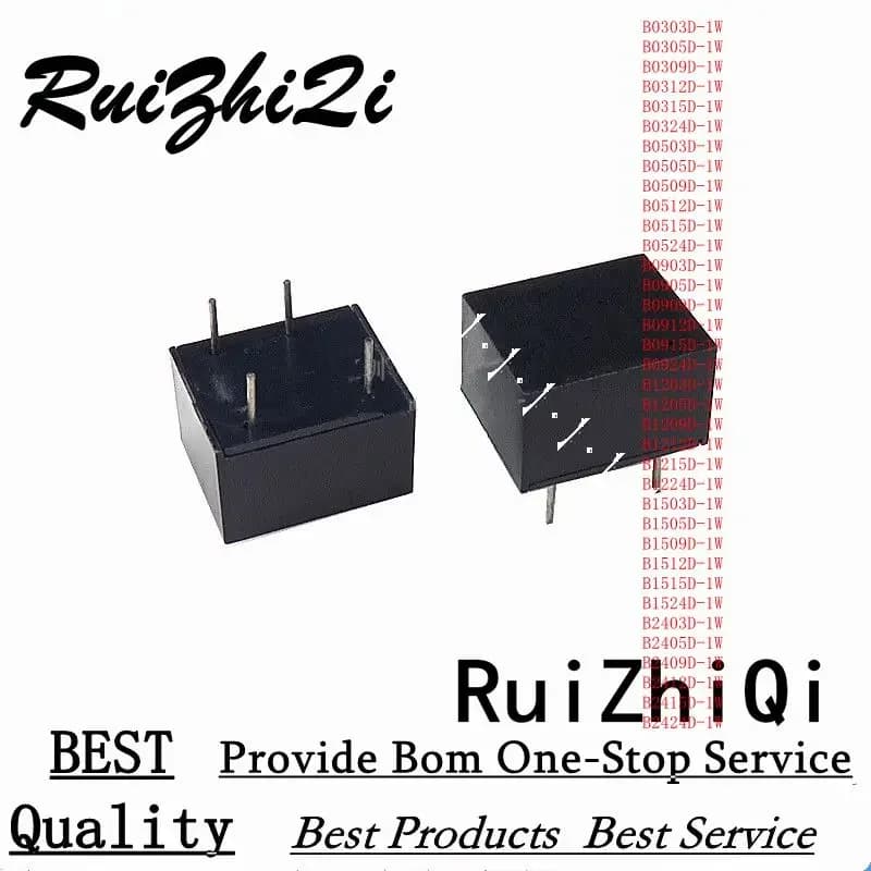 10PCS/LOT B1503D-1W B1505D-1W B1509D-1W B1512D-1W B1515D-1W B1524D-1W B2403D-1W B2405D-1W B2409D-1W B2412D-1W B2415D-1W B2424D