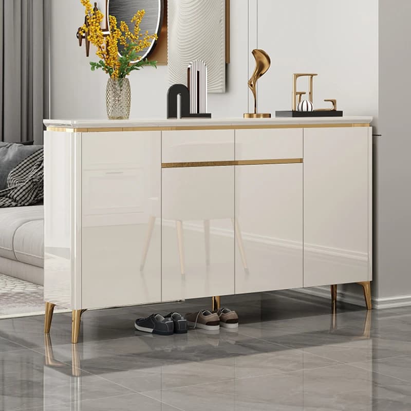 Light luxury shoe cabinet, modern and simple doorstep, large capacity entrance cabinet, storage cabinet, partition