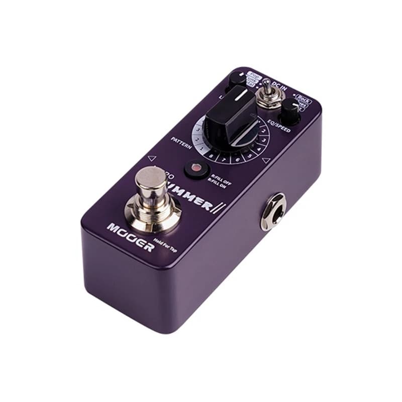 MOOER MICRO DRUMMER II DRUM MACHINE MONOBLOCK SUPPORTS FILL PARAGRAPH PLUS FLOWERS LIKE THE DRUMMER X2