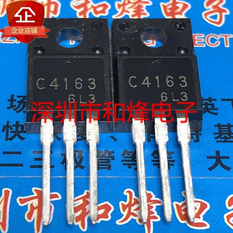 Original 5PCS/ 2SC4163 C4163 TO-220F 400V 12A