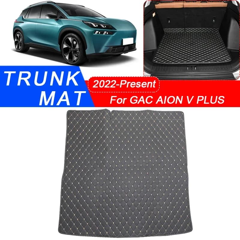 Custom Car Trunk Main Mat For GAC AION V PLUS 2022-2025 Waterproof Anti Scratch Non-slip Protect Cover Auto Internal Accessory