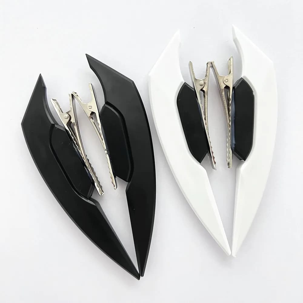 Anime Mechanical Robot Cyberpunk Lolita Cosplay Hair Clip Props PVC Hairpin Headwear Accessories Halloween