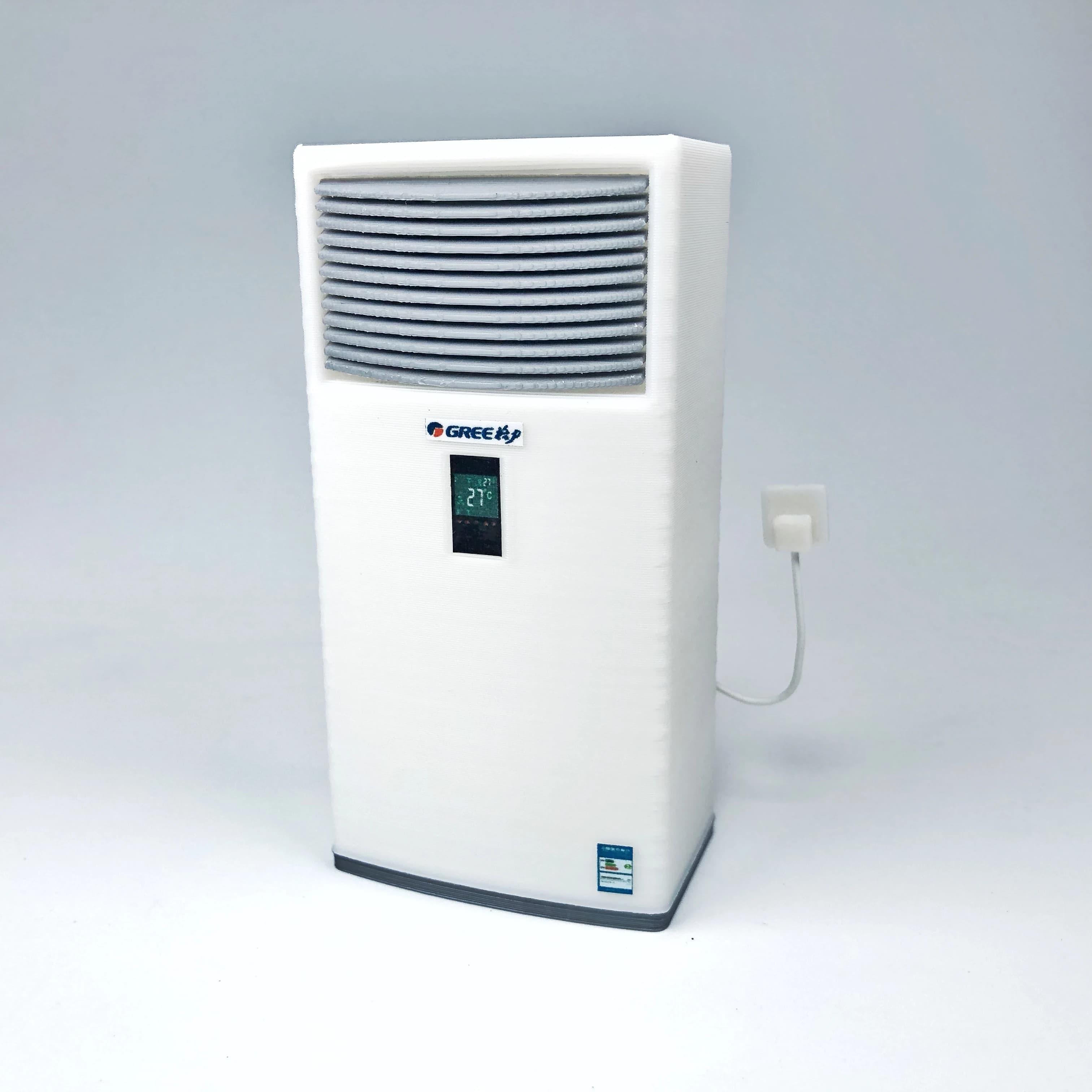 Rapid Model 1/18 Model Car Diorama Garage Simulation Scene Decoration 3D Printing Air-conditioning