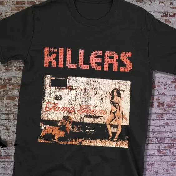 THE KILLERS Sam's Town Hot Fuss Tour Concert Merch T Shirt