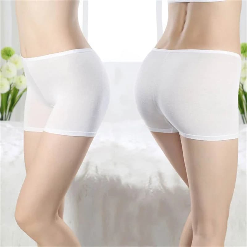 Soft Cotton Seamless Safety Short Pants Summer Under Skirt Shorts Modal Ice Silk Breathable Short Tights Underwear