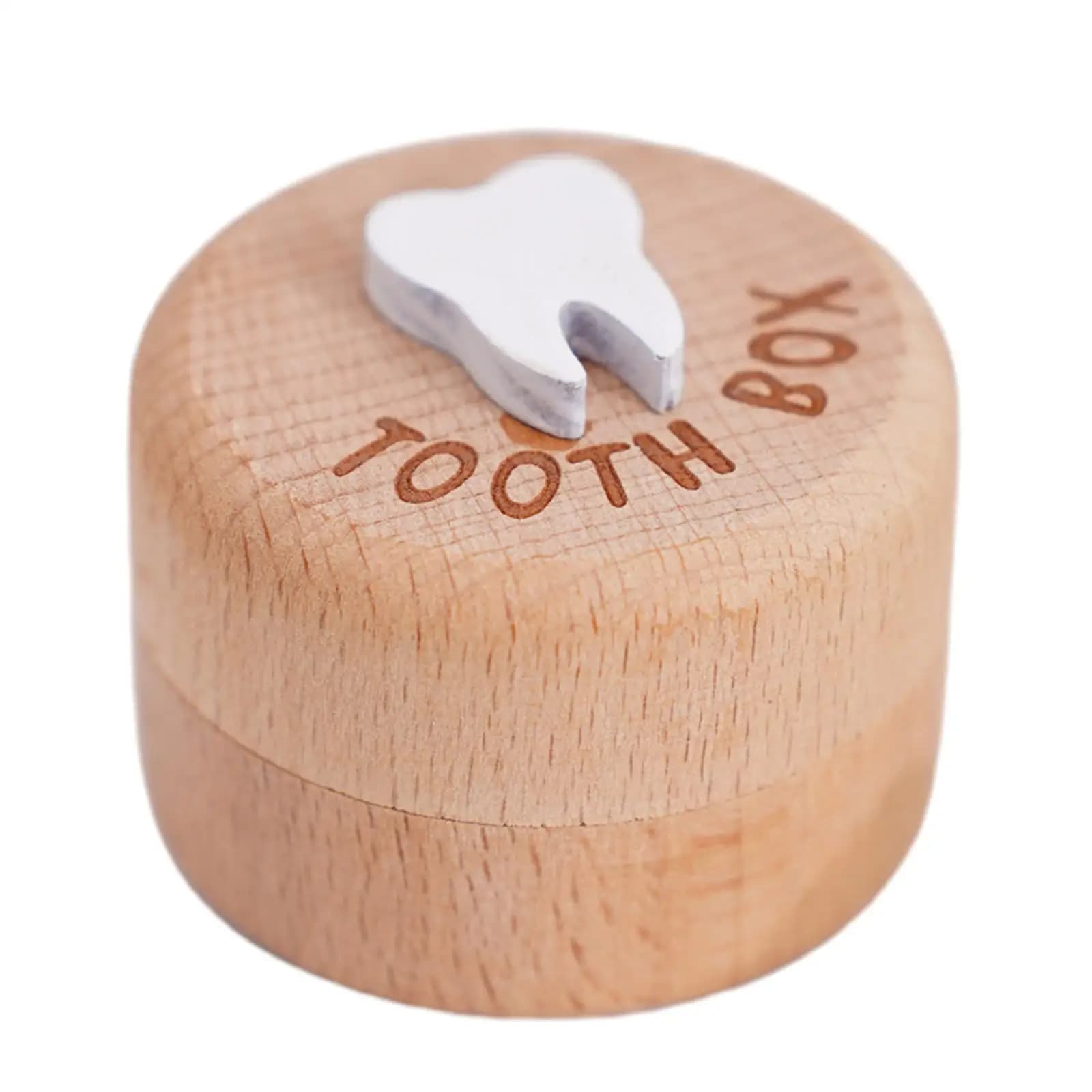Baby Tooth Box Teeth Collection Lost Tooth Children Baby Shower Birthday Gift