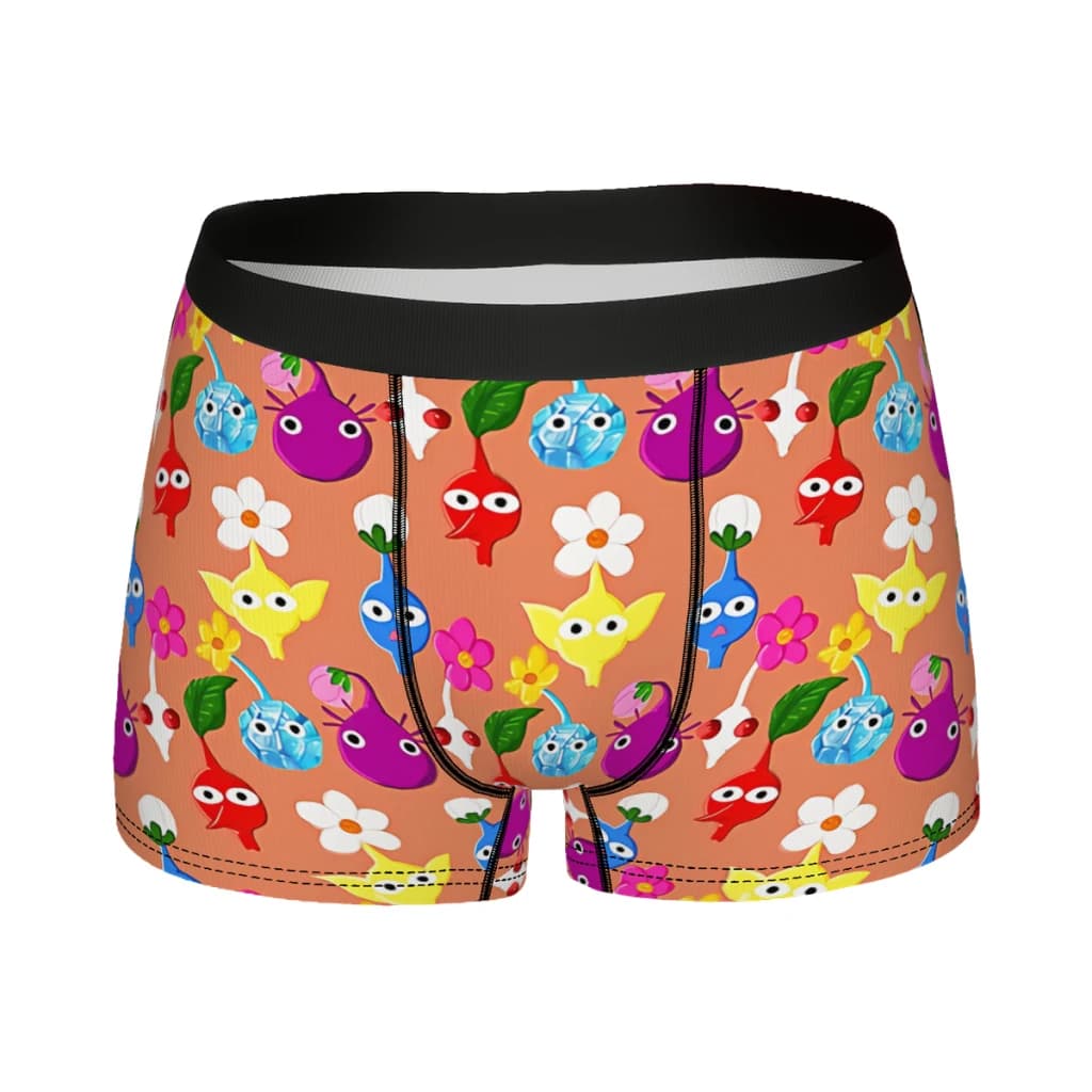 The Seamless Pikmin Underpants Cotton Panties Man Underwear Comfortable Shorts Boxer Briefs