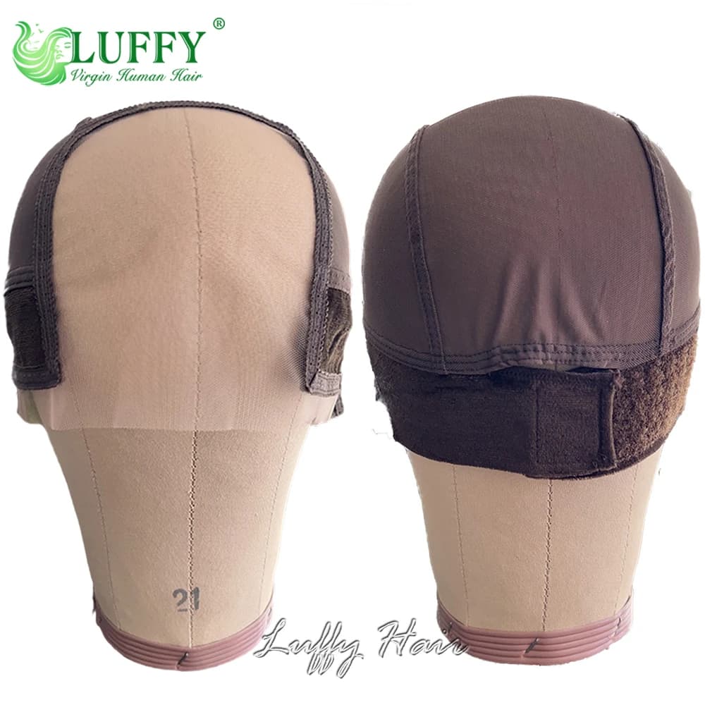 Swiss Wig Caps For Making Wigs with Stretch Adjustable Glueless Genius Lace Wig Cap Dome Cap to Wear Wig Hair Nets