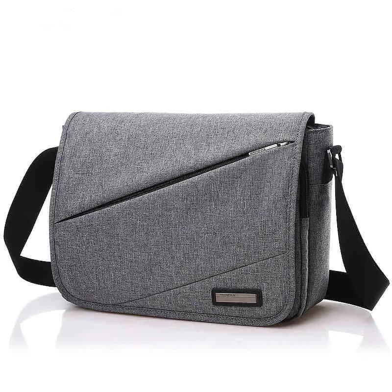 Brand Fashion Casual Men Shoulder Bags Male Daily Square Satchel Travel High Quality Crossbody Bags for Boy