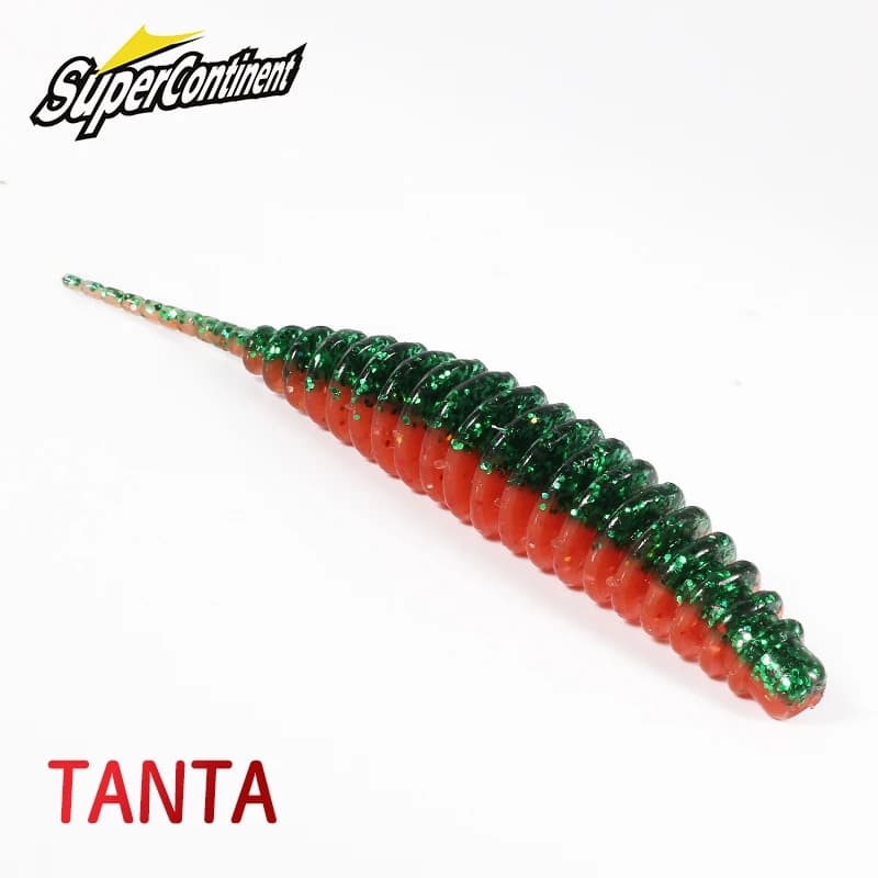 2023 hot Supercontinent worm bait soft bait Tanta Fishy smell fishing lures Pesca carp fishing bass lure Isca artificial PVA