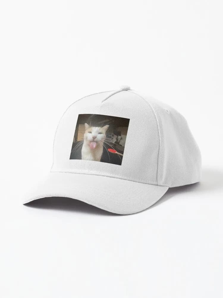 Bleh Cat :P Cap For Men Women Summer Outdoor Sun Baseball Hats