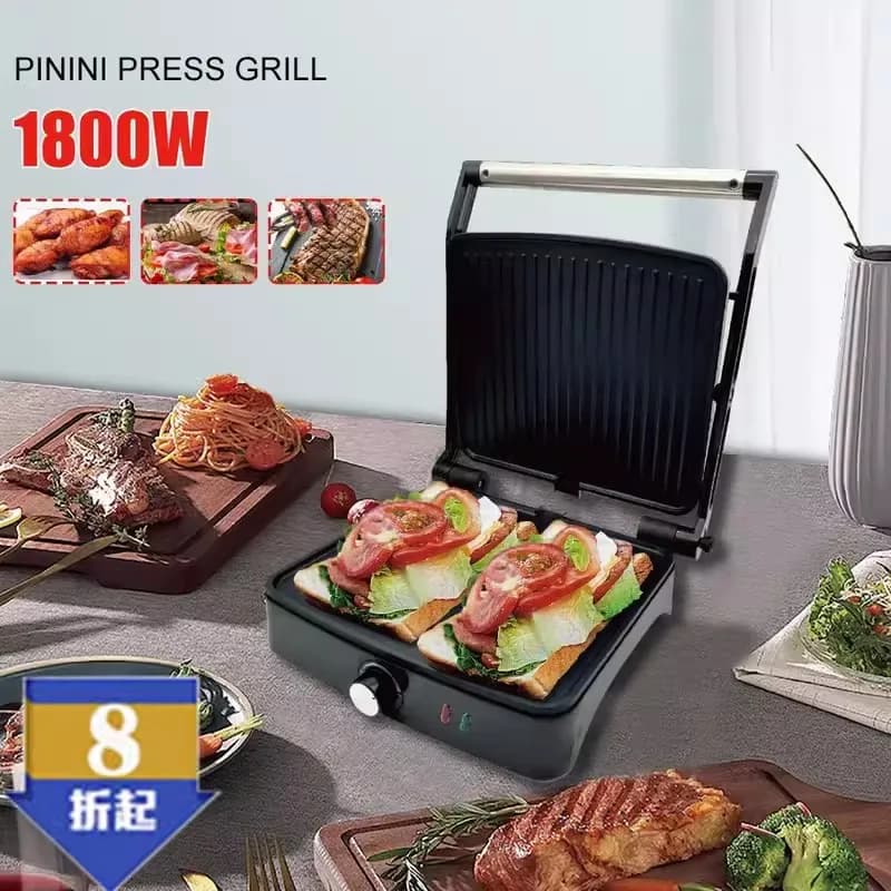 European multi-functional steakhouse frying and grilling steak machine teppanyaki barbecue machine breakfast machine steak grill