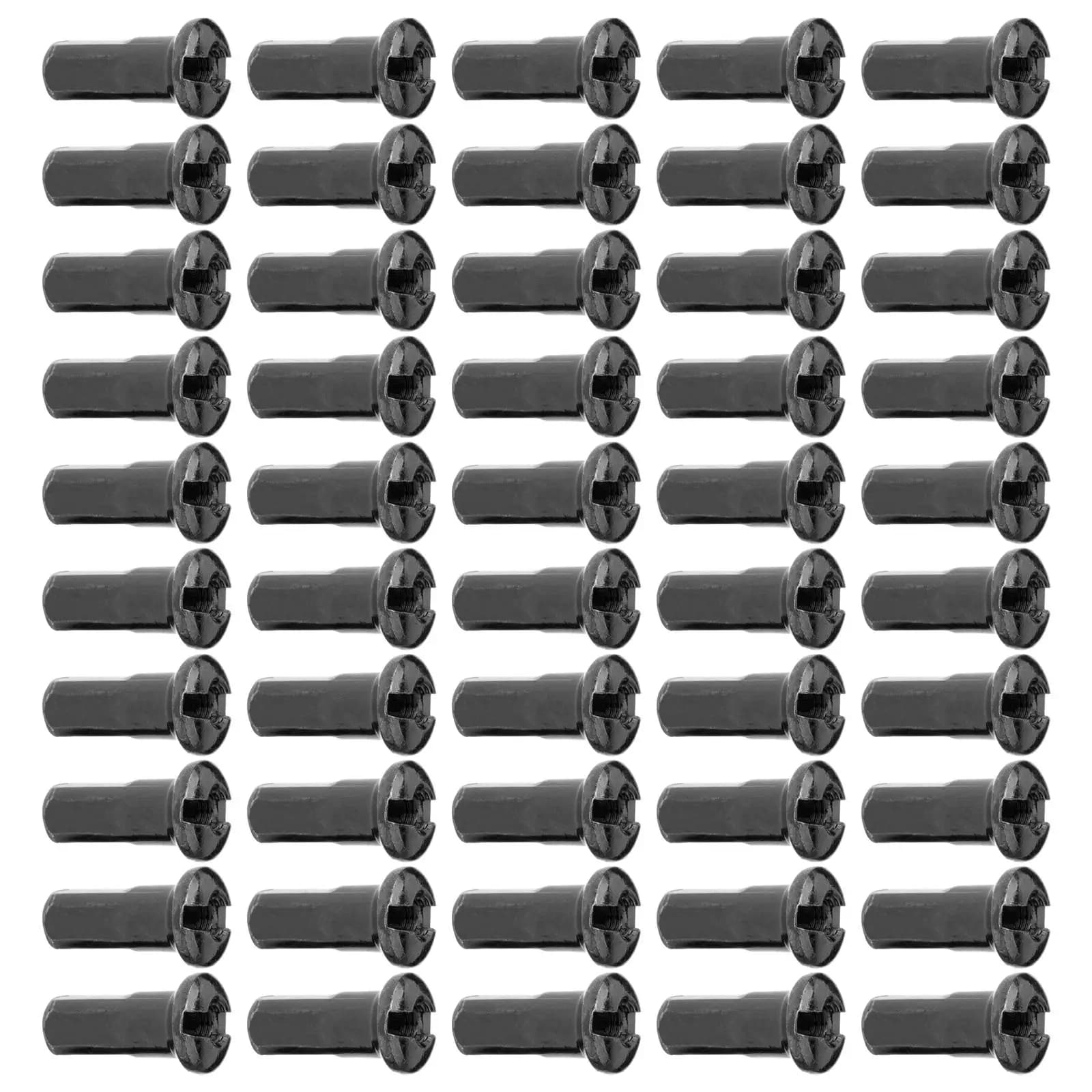 2-6pack 50Pcs MTB Bike Spoke Nipples Road Spoke Caps Spokes Protector