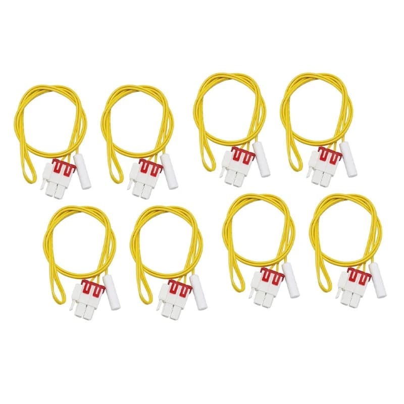 Top Deals 8Pcs DA32-00006W Refrigerator Defrost Temperature Sensor Replacement Thermostat For Samsung AP41336842 DA32-10105R