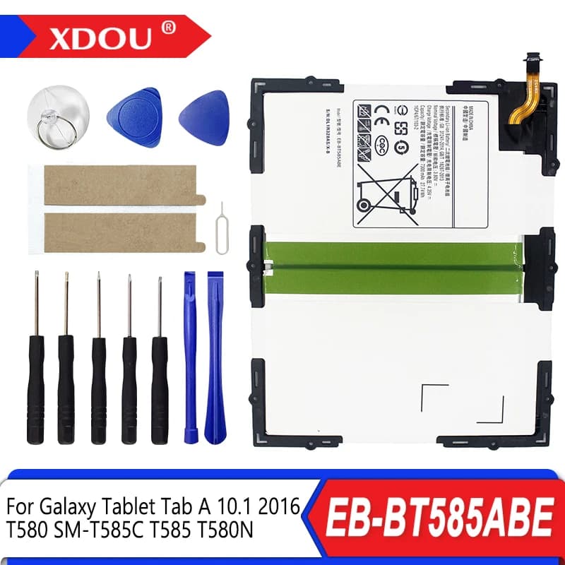 Brand New Tablet EB-BT585ABE 7300mAh Battery For Samsung Galaxy Tablet Tab A 10.1 2016 T580 SM-T585C T585 T580N