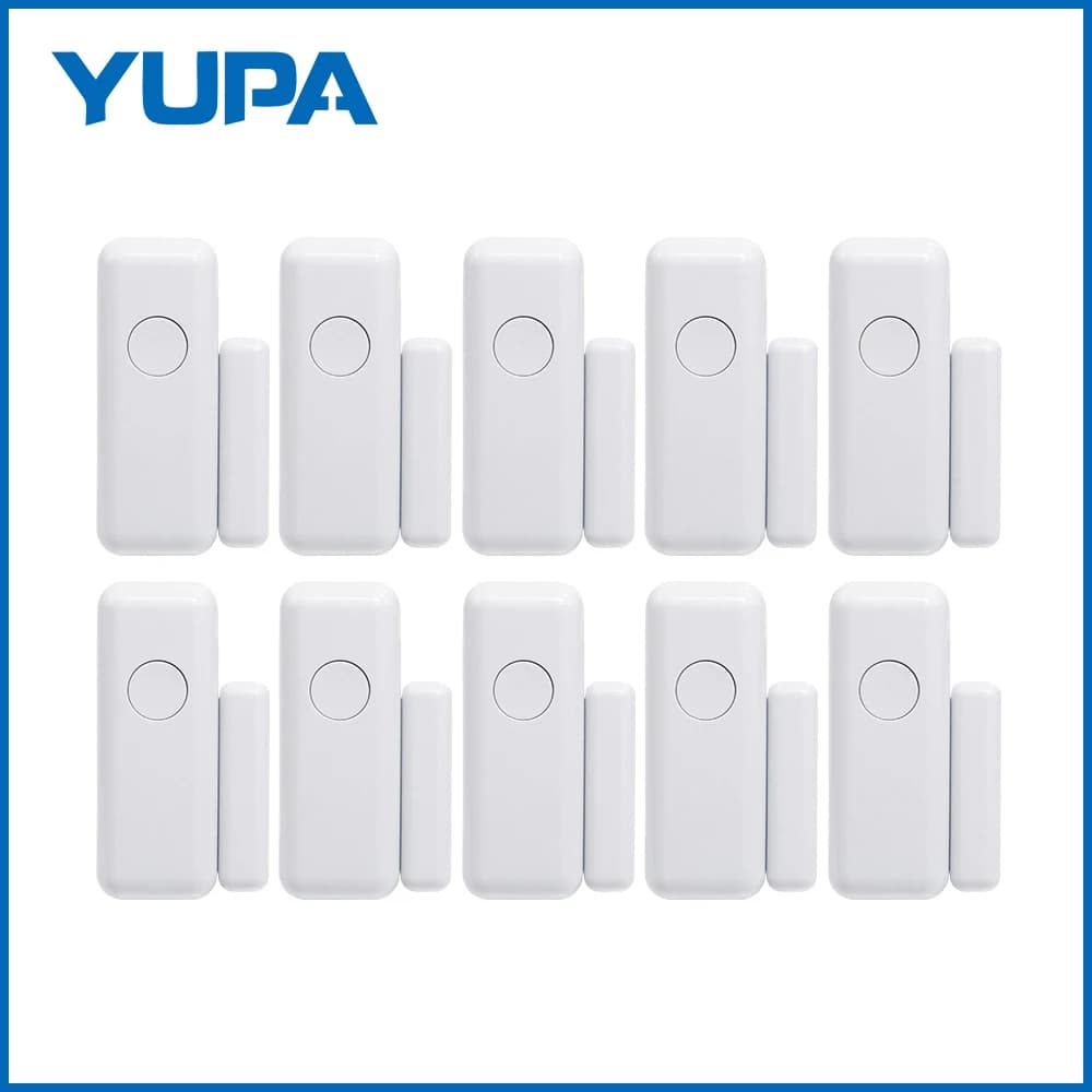 YUPA 433mhz  Wireless Window Door Magnet Alarm Sensor Door Detector For Smart Home Security System Security-protection умный дом