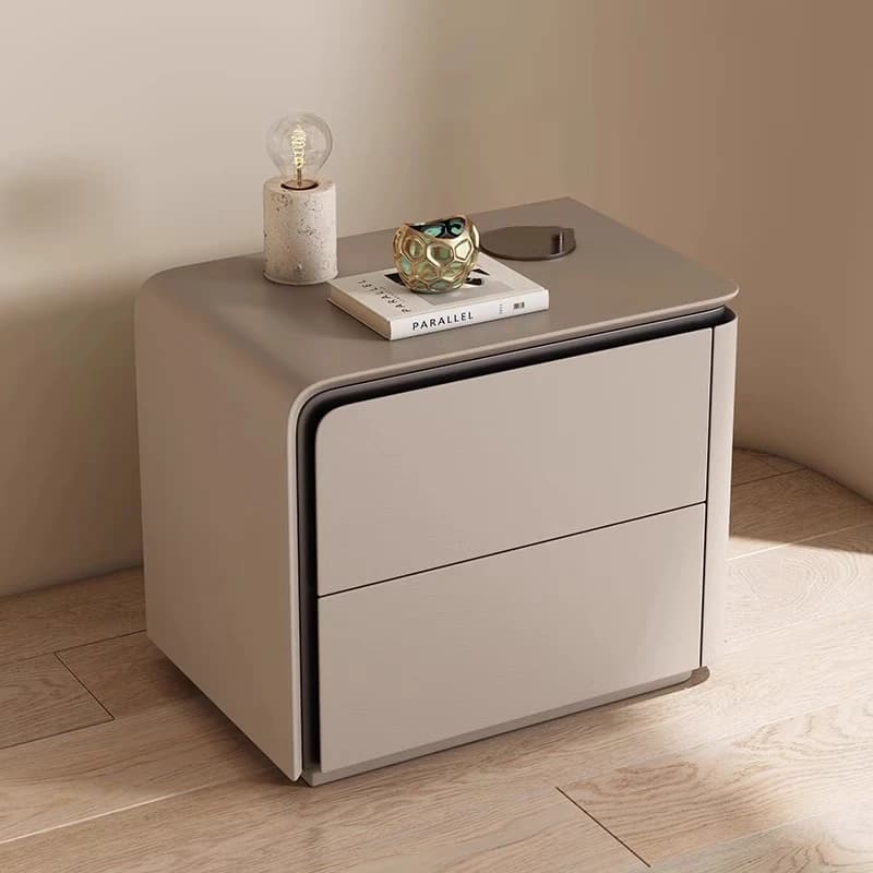 Simple Modern Night Table Storage Nordic Aesthetic Luxury Nightstand Trendy Drawer Home Mesitas De Noche Bedroom Furniture
