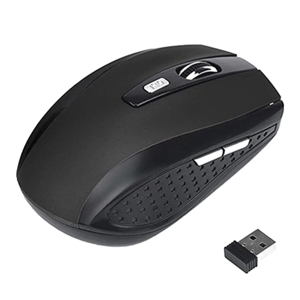 2.4G Wireless Mouse USB Receiver Mouse Ergonomic 800/1200/1600DPI 6 Mute Buttons Mouse For MacBook Tablet Laptops Computer PC
