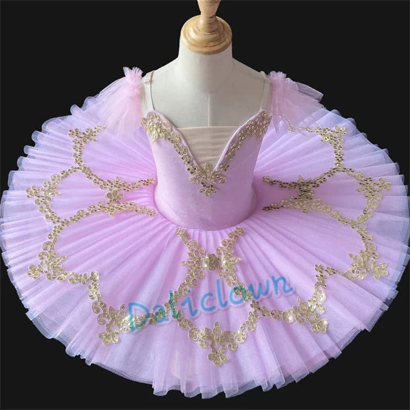Professional ballet tutu women girls ballet dress kids adult pancake tutu ballerina princess birthday party dress ballet costume