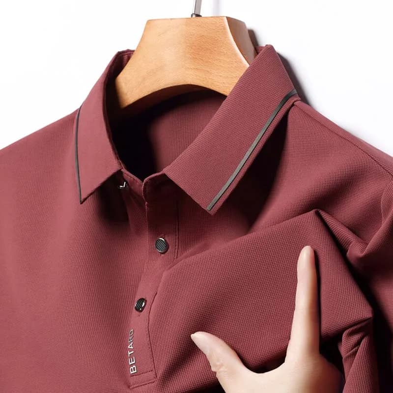 Summer Men's Short-sleeved Printed High-end Designer High-quality Lapel POLO Shirt Business Casual Korean Style Trendy  New Top