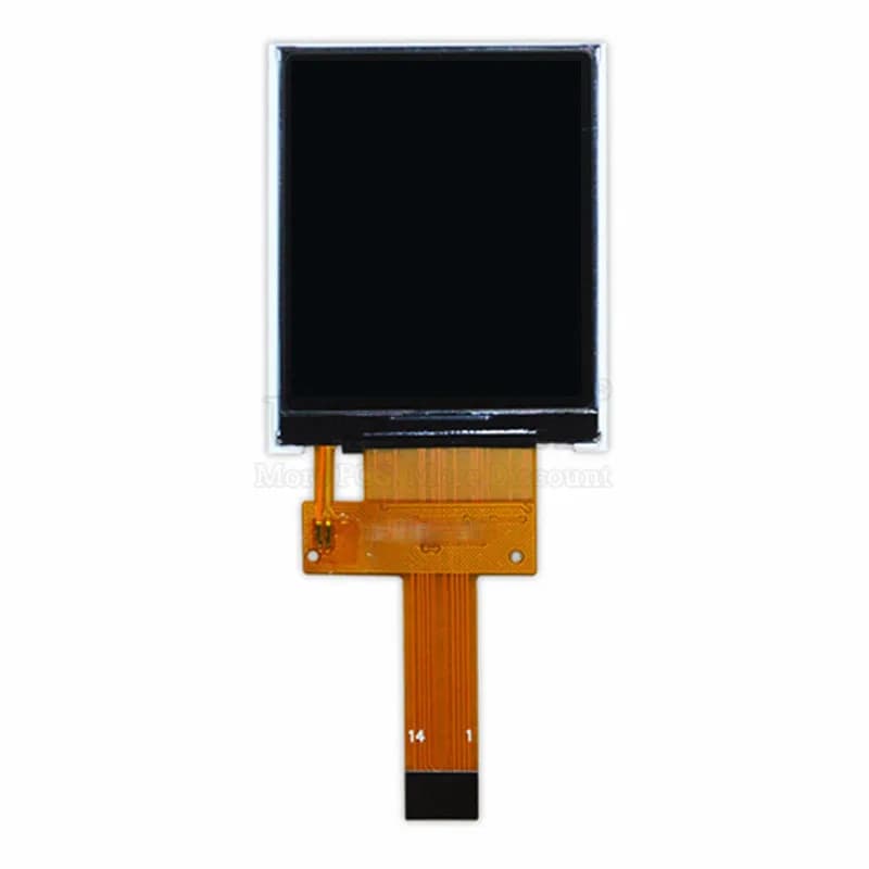 1.77~1.8 Inch TFT LCD 128*RGB*160 ST7735S Chip Plug-in Version SPI Interface 14PIN Pitch 0.5mm Non-Touch Screen
