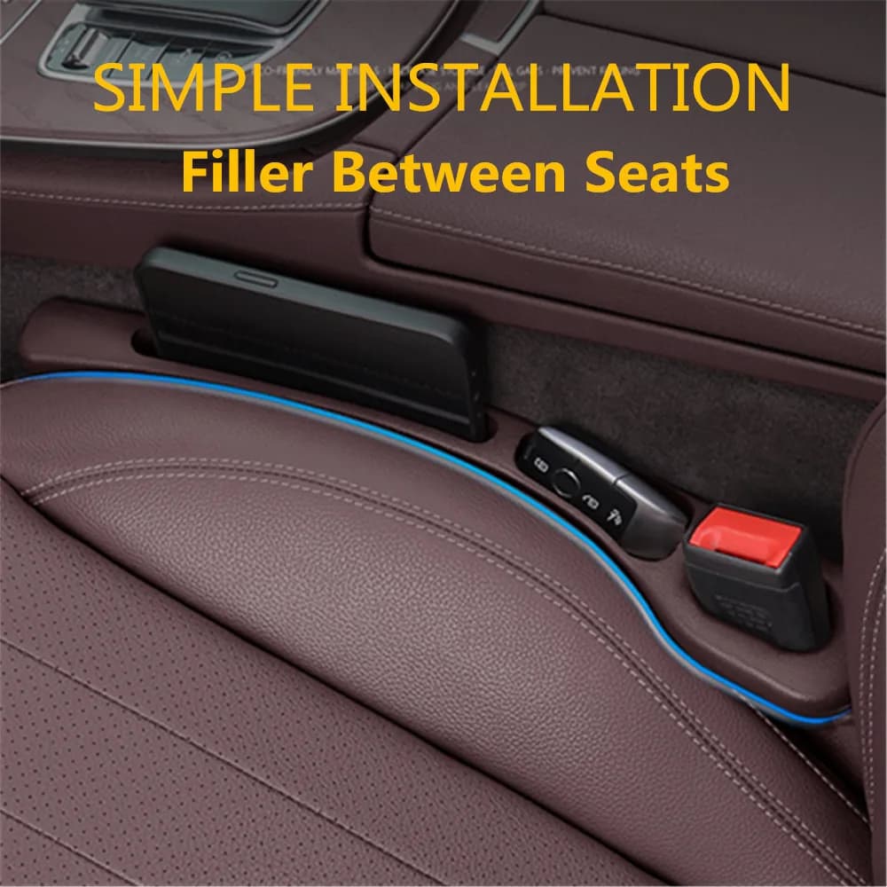 2X For Toyota Hilux Auris Corolla CHR Yaris RAV4 XA50 Car Seat Gap Filler Between Seats Crevice Decoration Interior Accessories