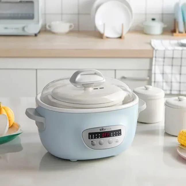 Automatic New Electric Stew Cup domestic kitchen Electric Stew Pot Soup Pot Ceramic Casserole Porridge Cooker New
